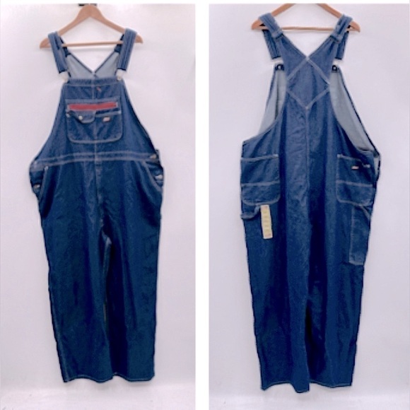 Dickies big adjustable strap men casual farmer western bib overall NWT 3XLR - Picture 1 of 11
